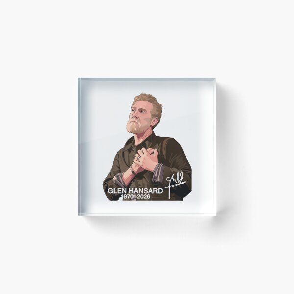 Item preview, Glen Hansard Oil Painting designed and sold by WhimsySpore.