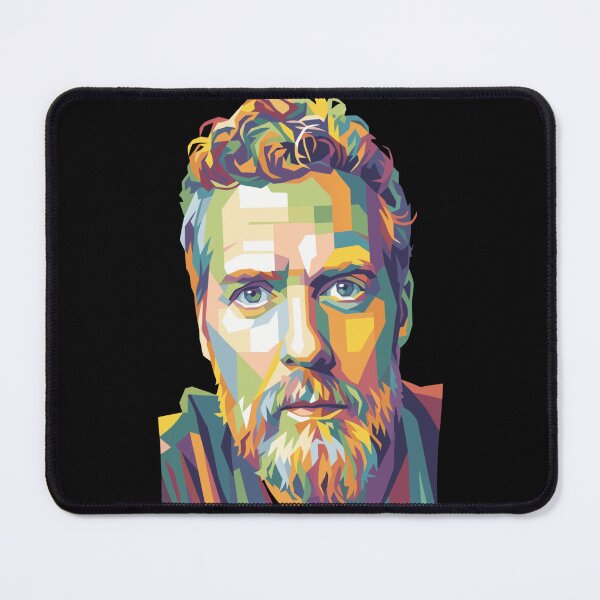 Item preview, Glen Hansard Oil Painting designed and sold by WhimsySpore.