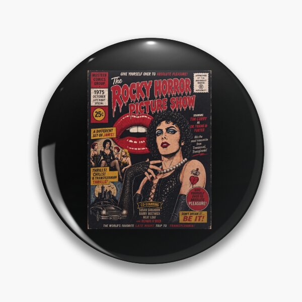 Item preview, Frank N Furter Red Lips, RIP Tim Curry Memorial, 1946 2026 Tim Curry Tribute, The Rocky Horror Picture Show designed and sold by MaryBecky.