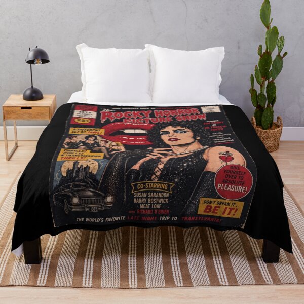 Item preview, Frank N Furter Red Lips, RIP Tim Curry Memorial, 1946 2026 Tim Curry Tribute, The Rocky Horror Picture Show designed and sold by MaryBecky.