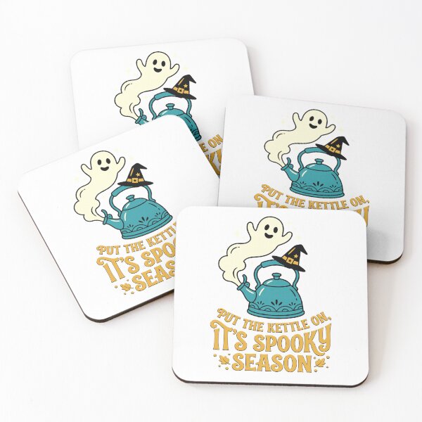 Item preview, Put The Kettle On Its Spooky Season Halloween Tea Lover Performance T-Shirt designed and sold by Atros.