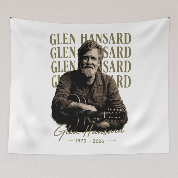 Item preview, Glen Hansard Oil Painting designed and sold by WhimsySpore.