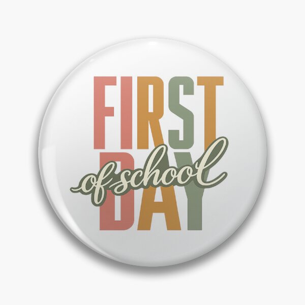 Item preview, Retro First Day of School  designed and sold by SON SON.