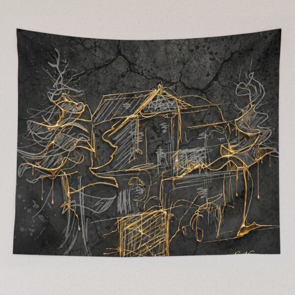 Item preview, Art42_The_Molten_Gold_Sanctuary  designed and sold by Atillasanati.