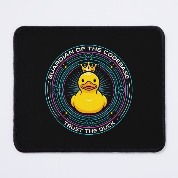 Item preview, Rubber Duck Debugging Crown - Software Engineer IT Gift designed and sold by SplashTastic.