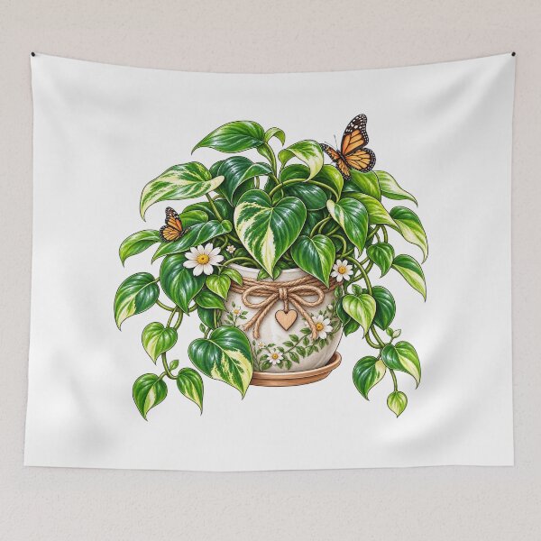 Item preview, Golden Pothos  designed and sold by Julie Leisure Gardening.