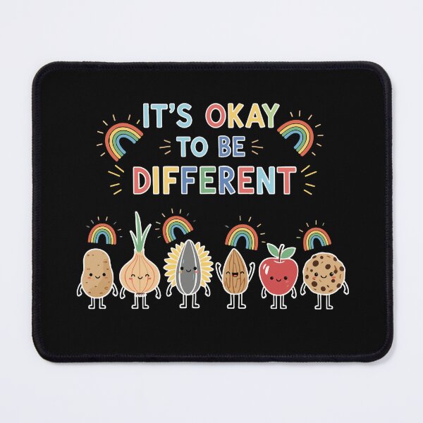 Item preview, It's Okay To Be Different Neurodiversity Acceptance Diversity Inclusion Advocate designed and sold by SofiBlair.