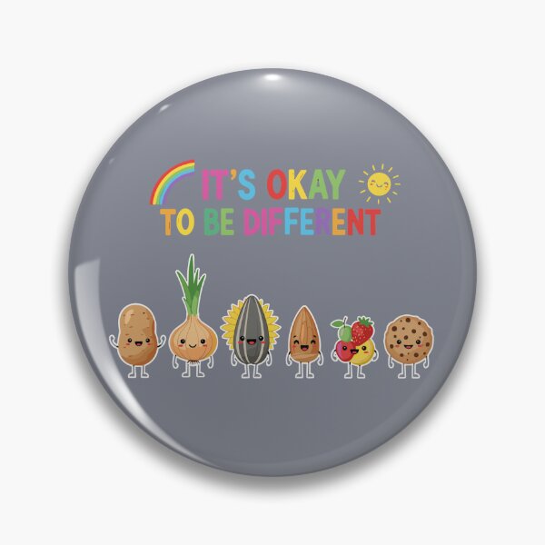 Item preview, It's Okay To Be Different Autism Acceptance Neurodiversity Diversity Inclusion designed and sold by SofiBlair.