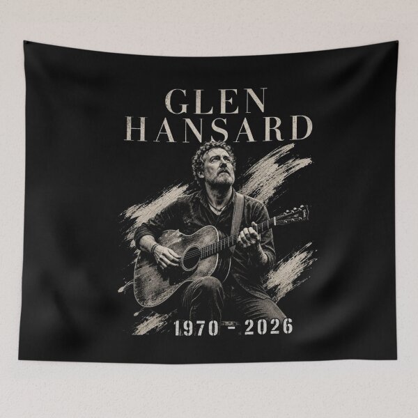 Item preview, Glen Hansard Oil Painting designed and sold by WhimsySpore.