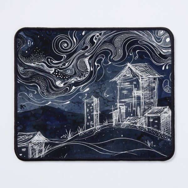 Item preview, Art40_The_Celestial_Indigo_Panorama designed and sold by Atillasanati.