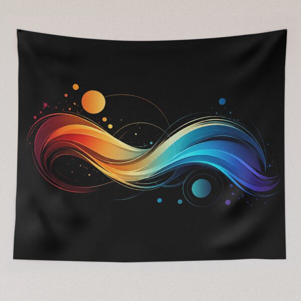 Item preview, Colorful Infinity Wave designed and sold by Punch-E415.
