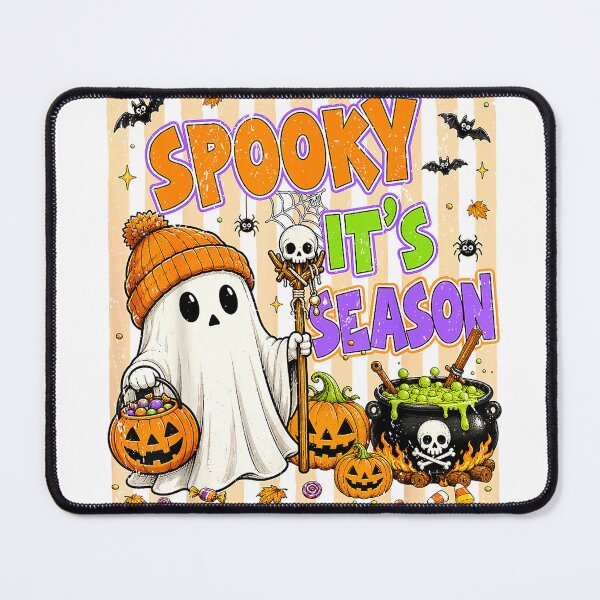 Item preview, Spooky It's Season Cute Boo Ghost Halloween Costumes Girls T-Shirt designed and sold by KTY-NUSS.