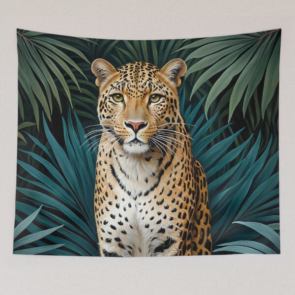 Item preview, JUNGLE SENTINEL | Leopard designed and sold by TAMAJAD.