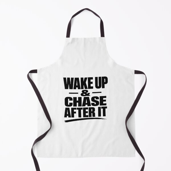 Item preview, Wake Up & Chase After It – Bold Minimalist Motivation designed and sold by Lovestickerco.