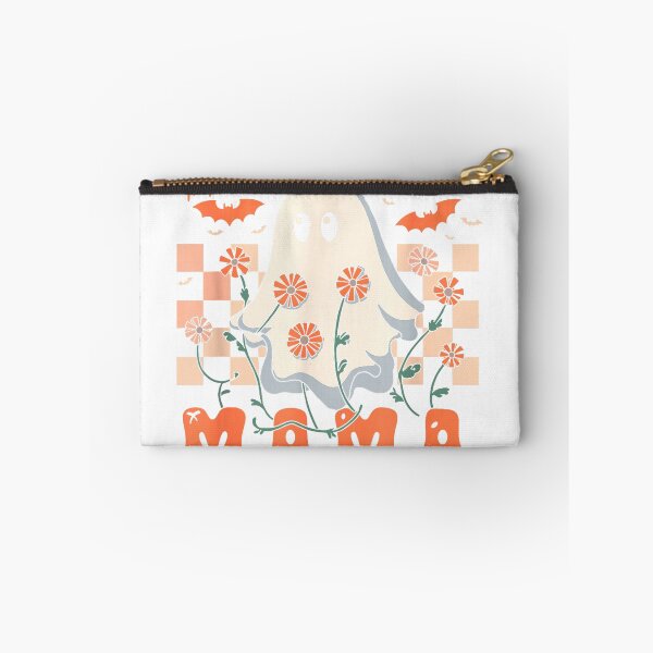 Item preview, Spooky Mama Groovy Vintage Ghost Halloween Spooky Mom Mother T-Shirt designed and sold by gidget-gadget.