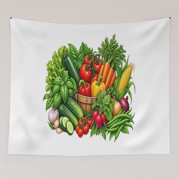 Item preview, Vegetable Medley  designed and sold by Julie Leisure Gardening.