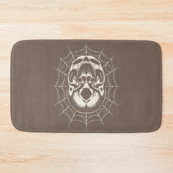 Item preview, Anatomical Skull Spider Web - Gothic Skeleton Dark Art designed and sold by SplashTastic.