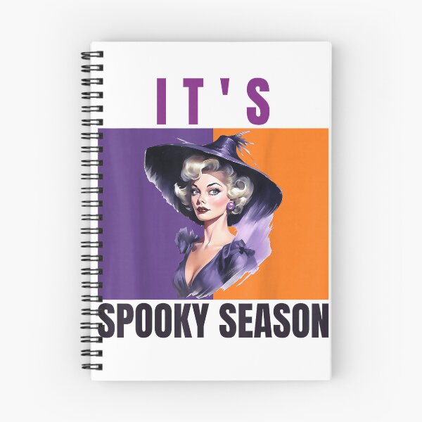 Item preview, It's Spooky Season Retro Witch T-Shirt designed and sold by BlaqboyDesigns.