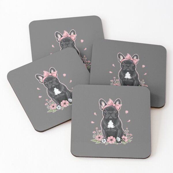 Item preview, French Bulldog Bow Flowers Dog Mom Pet Lover designed and sold by SofiBlair.