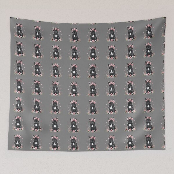 Item preview, French Bulldog Bow Flowers Dog Mom Pet Lover designed and sold by SofiBlair.