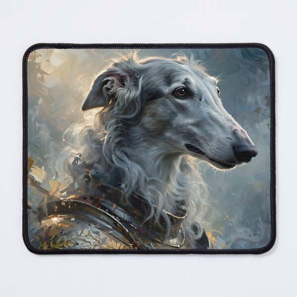 Item preview, Borzoi Knight Fantasy Art | Noble Sighthound Medieval Warrior designed and sold by cr6zym1nd.
