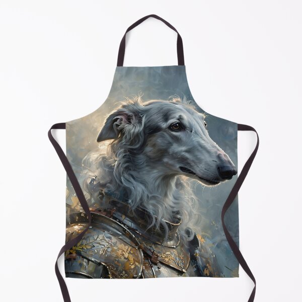 Item preview, Borzoi Knight Fantasy Art | Noble Sighthound Medieval Warrior designed and sold by cr6zym1nd.