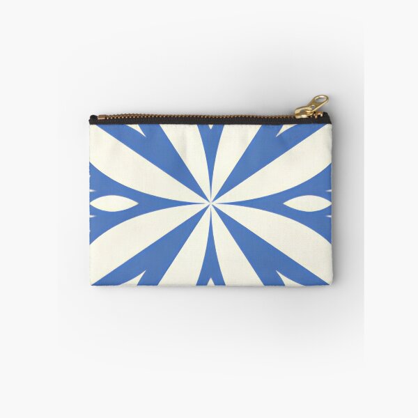 Item preview, Minimalist Sky Blue & White Floral Mandala Vector Art designed and sold by LuxocaDesigns24.