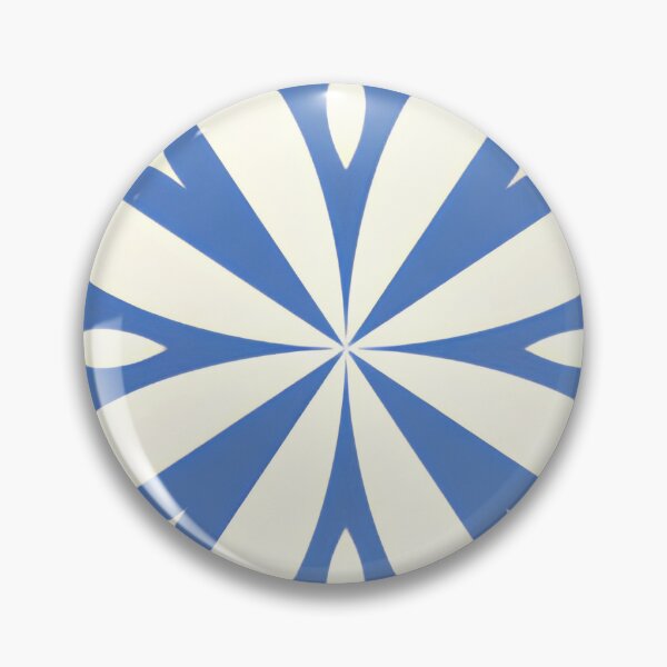 Item preview, Minimalist Sky Blue & White Floral Mandala Vector Art designed and sold by LuxocaDesigns24.