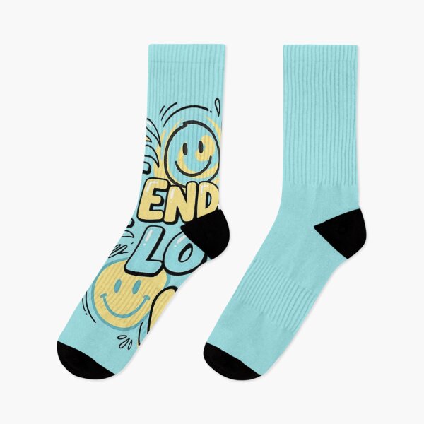 Item preview, Endless Love Typography with Smile Emoji – Cute Positive Love Design designed and sold by RajDeals.