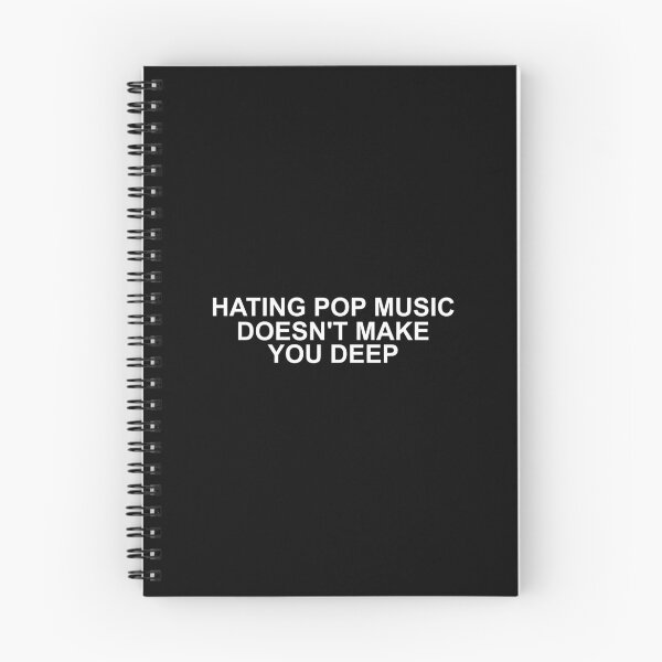 Item preview, Hating pop music doesn't make you deep designed and sold by oidstudio.