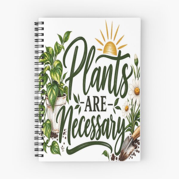 Item preview, Plants Are Necessary designed and sold by Julie Leisure Gardening.