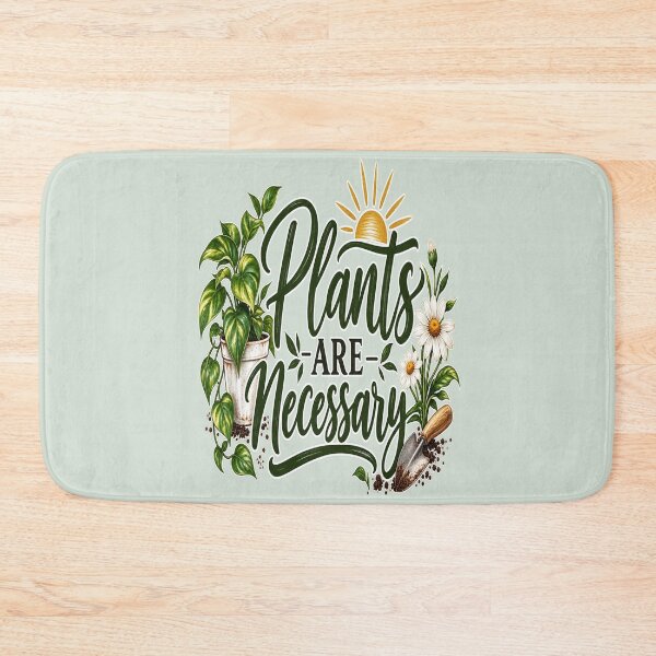 Item preview, Plants Are Necessary designed and sold by Julie Leisure Gardening.