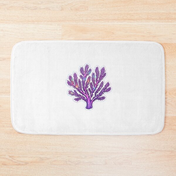 Item preview, Purple Sea Plume Gorgonian Coral Reef Illustration designed and sold by KenworksDigital.