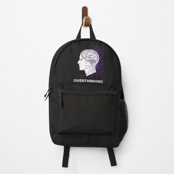 Item preview, Overthinking Brain Web Art - Mental Health Psychology Gift designed and sold by SplashTastic.