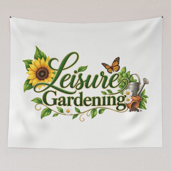 Item preview, Leisure Gardening Logo designed and sold by Julie Leisure Gardening.