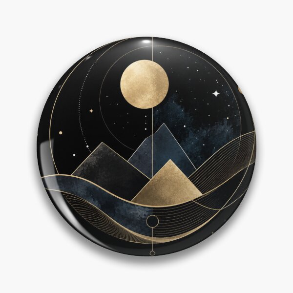 Item preview, Celestial Golden Moon designed and sold by Punch-E415.