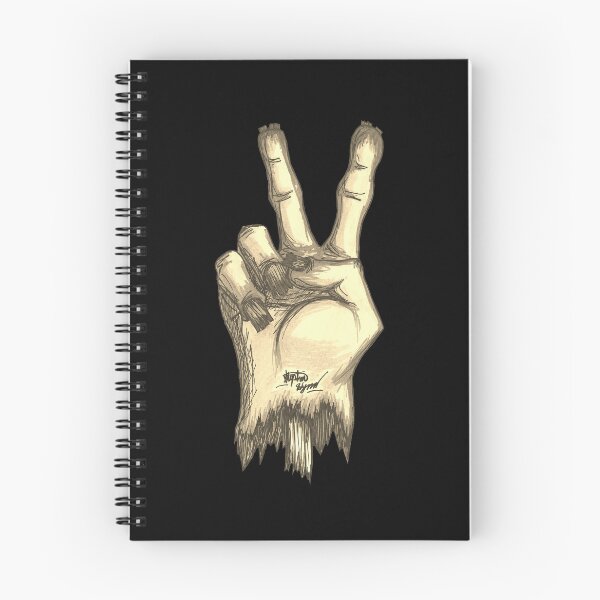 Item preview, Peace Sign Scar-E-Moji (Vintage Sepia Edition) designed and sold by Grimmlar.