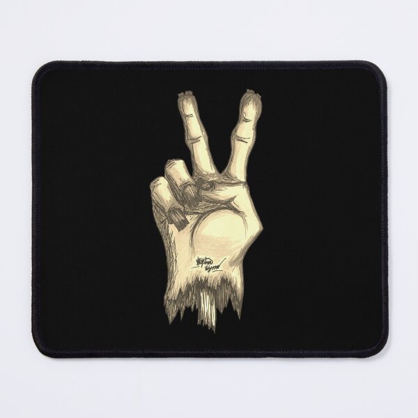 Item preview, Peace Sign Scar-E-Moji (Vintage Sepia Edition) designed and sold by Grimmlar.