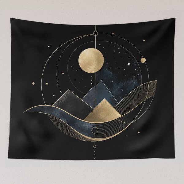 Item preview, Celestial Golden Moon designed and sold by Punch-E415.