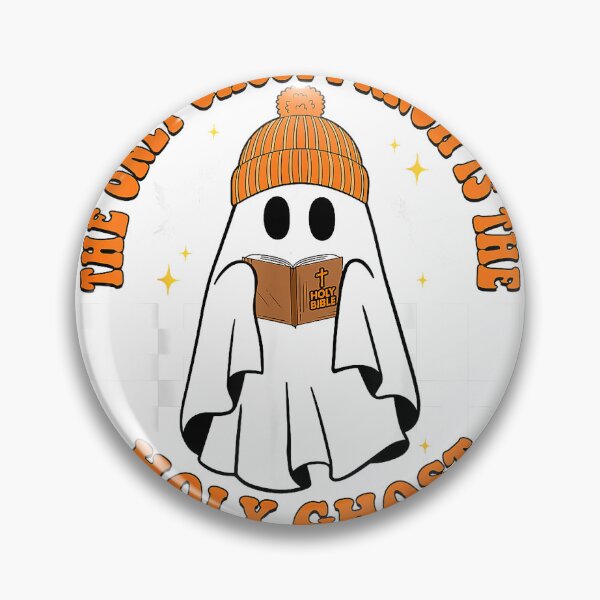 Item preview, The Only Ghost I Know is The Holy Ghost Halloween Boo Bible T-Shirt designed and sold by Cafe18.