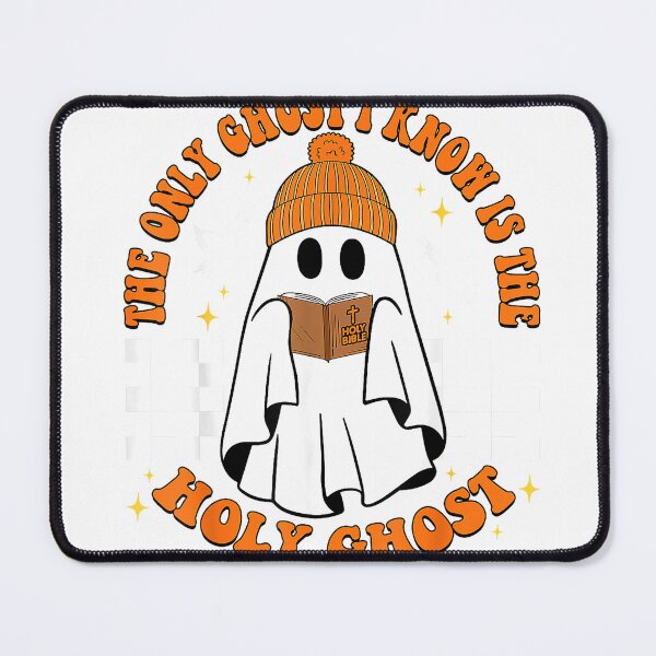 Item preview, The Only Ghost I Know is The Holy Ghost Halloween Boo Bible T-Shirt designed and sold by Cafe18.