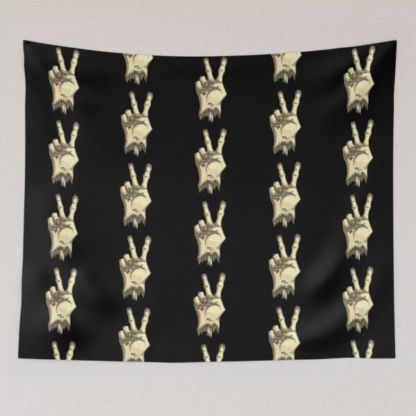 Item preview, Peace Sign Scar-E-Moji (Vintage Sepia Edition) designed and sold by Grimmlar.