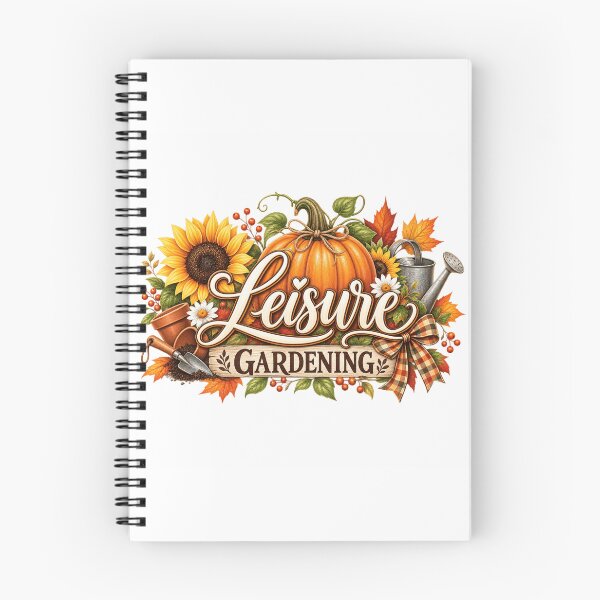 Item preview, Leisure Gardening Fall Logo designed and sold by Julie Leisure Gardening.