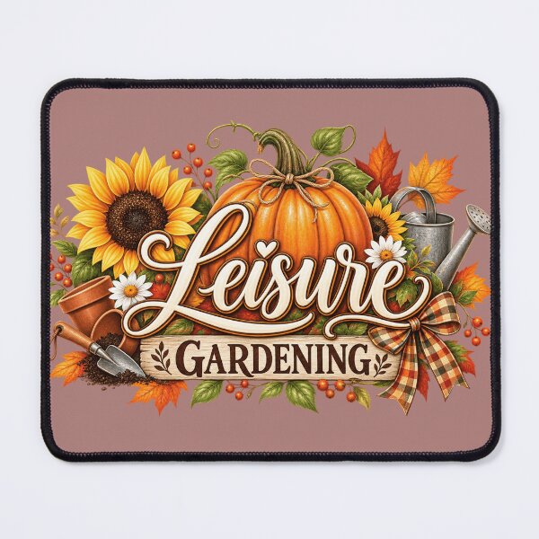 Item preview, Leisure Gardening Fall Logo designed and sold by Julie Leisure Gardening.