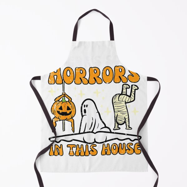 Item preview, There's Some Horrors in This House Funny Halloween Men Women T-Shirt designed and sold by Magoya Store ⭐⭐⭐⭐⭐.