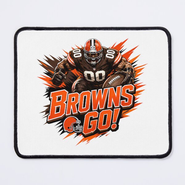 Item preview, Browns Go! Cleveland Browns Football Fan #0147 designed and sold by GLUVY-THEME.