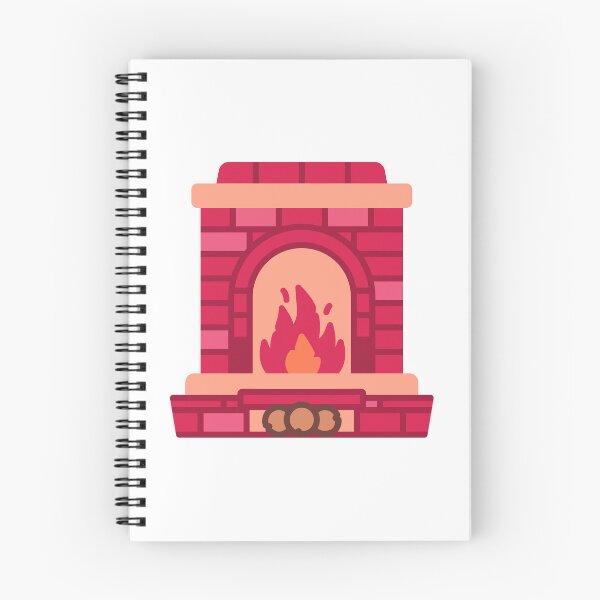 Item preview, Cozy Fireplace - Home Comfort Sticker for Warm Interiors designed and sold by Tr Creative Design.
