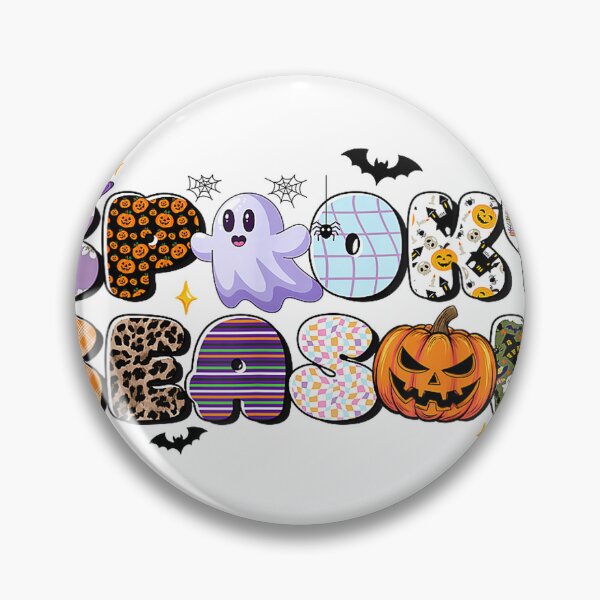 Item preview, Spooky Season Shirt Cute Ghost Pumpkin Halloween Fall T-Shirt designed and sold by Badriiiii.