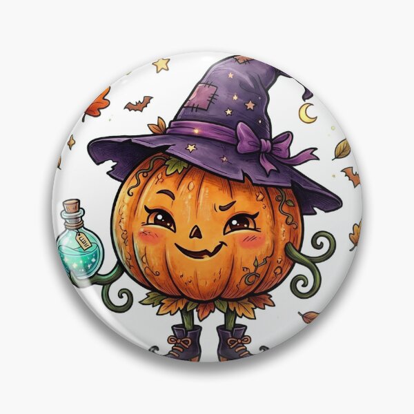 Item preview, She doesn't cast spells. She IS the spell. ?‍♀️?  PUMPKIN WITCH designed and sold by Anjaniputra.