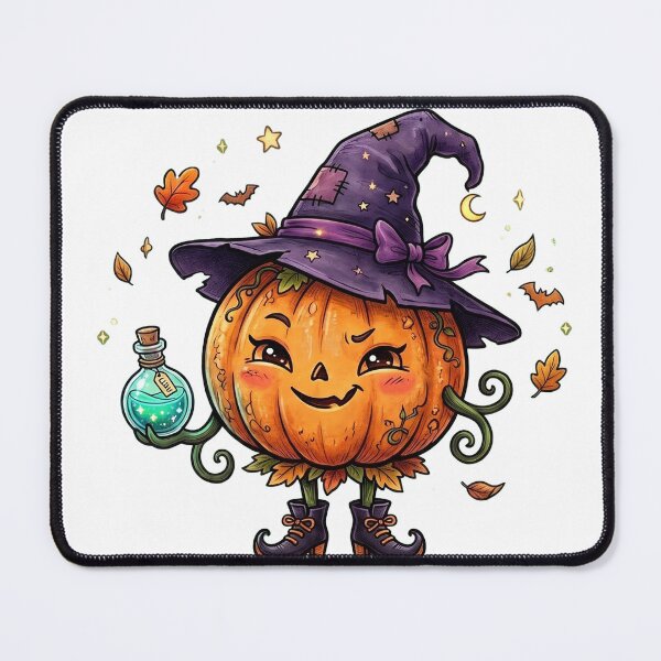 Item preview, She doesn't cast spells. She IS the spell. ?‍♀️?  PUMPKIN WITCH designed and sold by Anjaniputra.